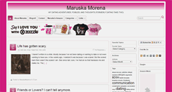 Desktop Screenshot of maruskamorena.com